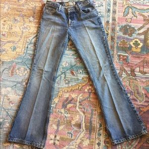 American eagle vintage button-fly womens jeans